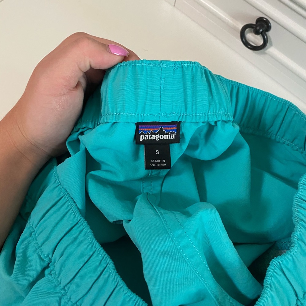 Patagonia Women's Teal Shorts - Picture 3 of 3